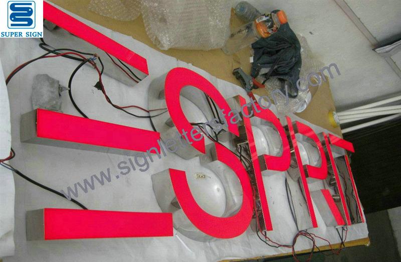 facelit LED sign letters